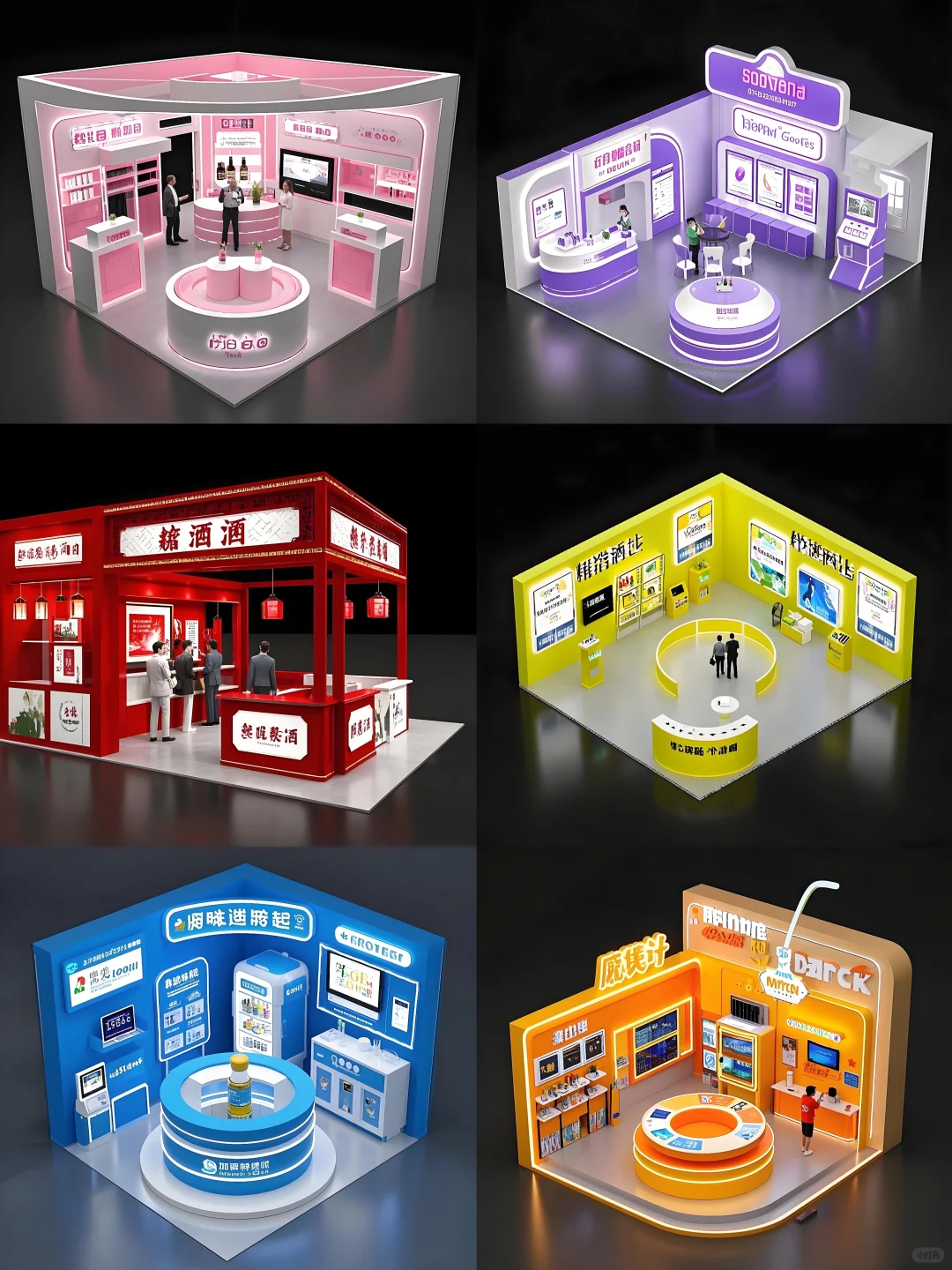 解锁糖酒会个性展台