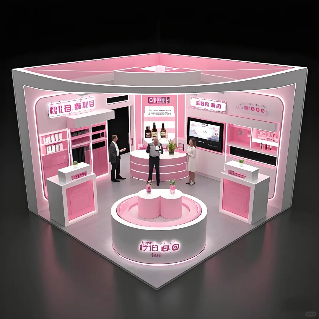 解锁糖酒会个性展台