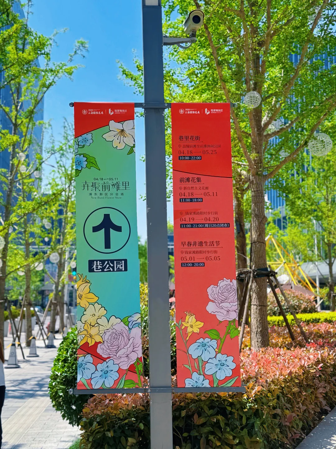 春日欢迎会｜上海4月前滩花展来了