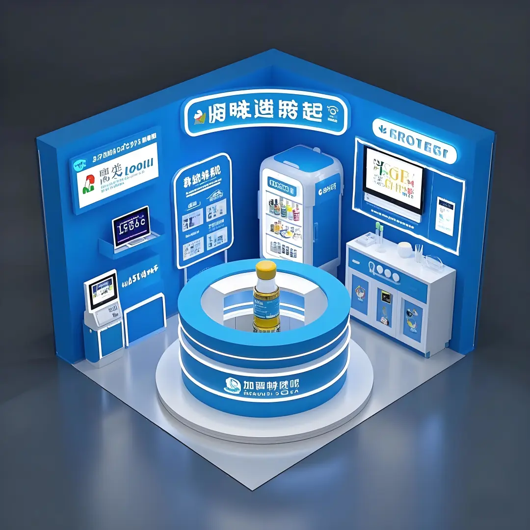 解锁糖酒会个性展台