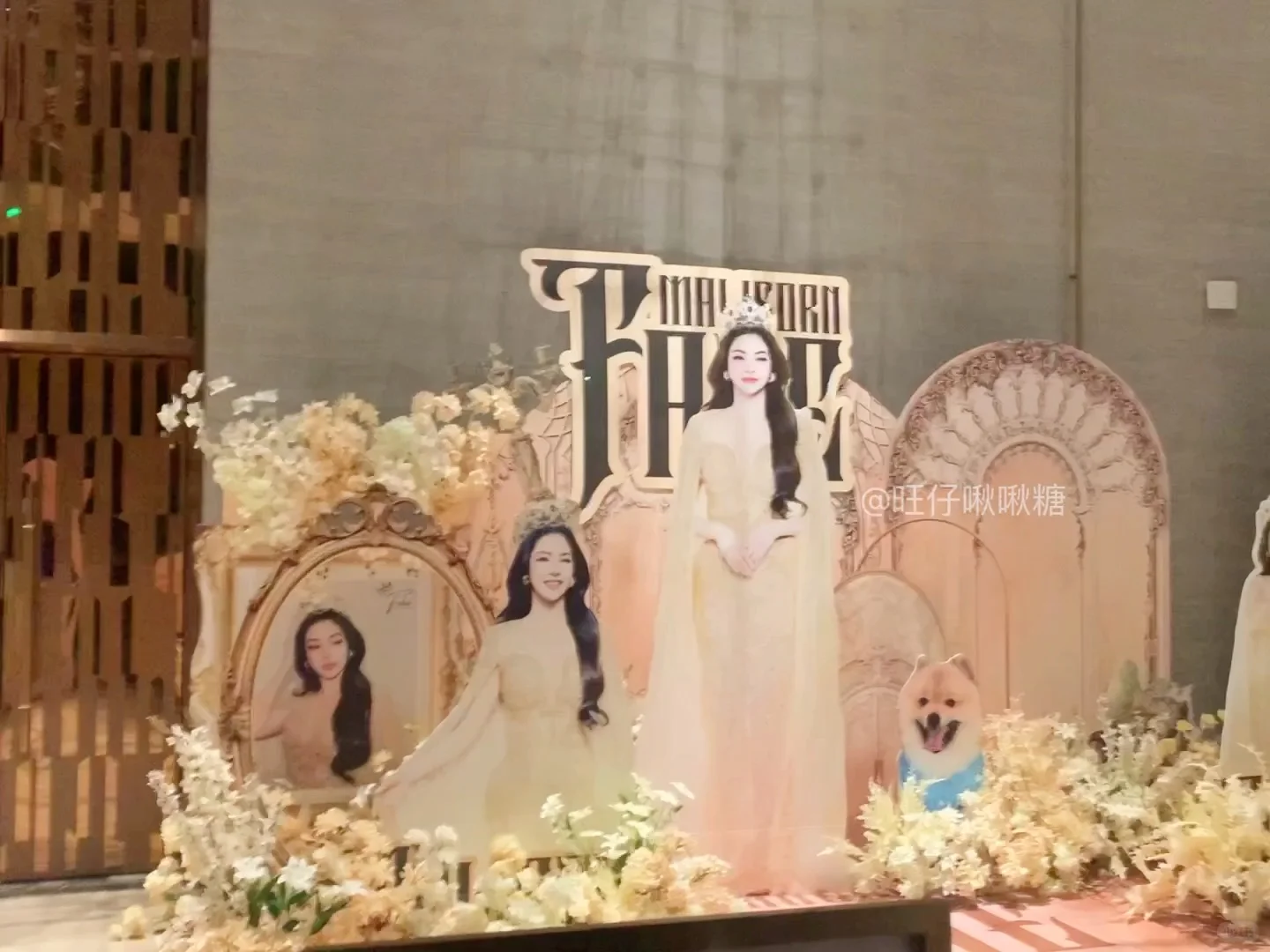 在会展看到faye …