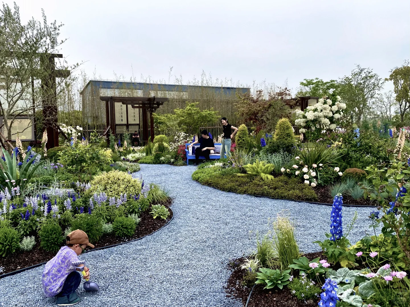 上海国际花展，前滩滨江花园，打卡！