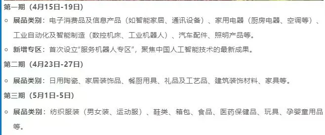 2025年137届广交会1-3期名单来啦