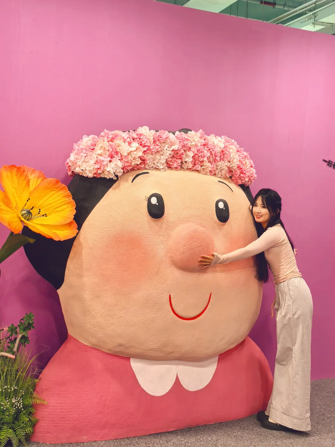 一个可可爱爱的展?baobao来了