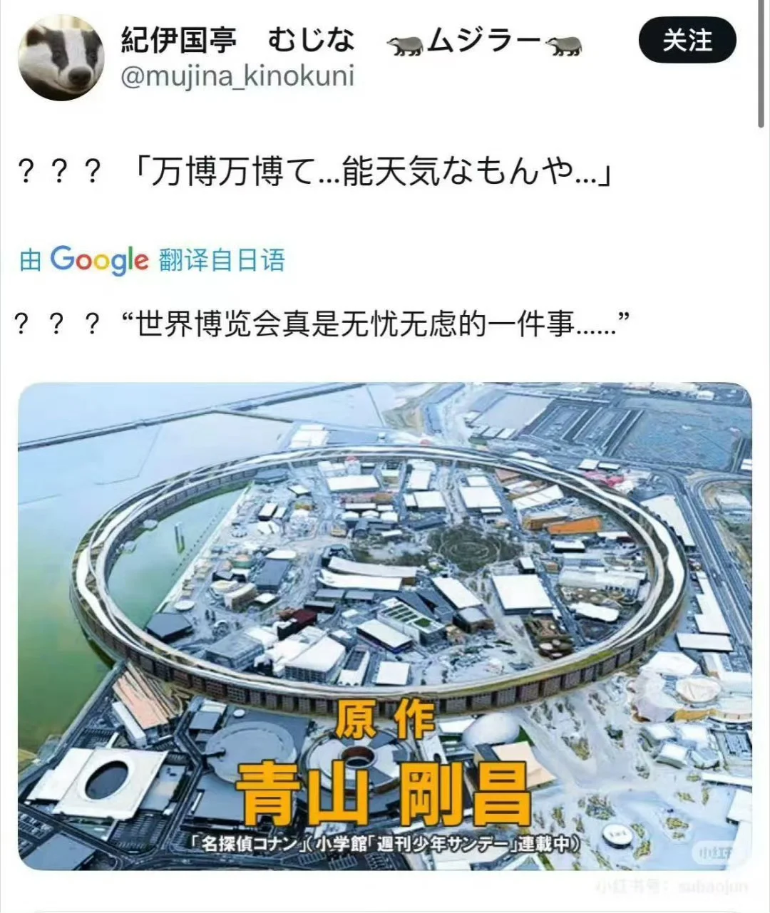 P一条字幕顿时让世博会变的恐怖