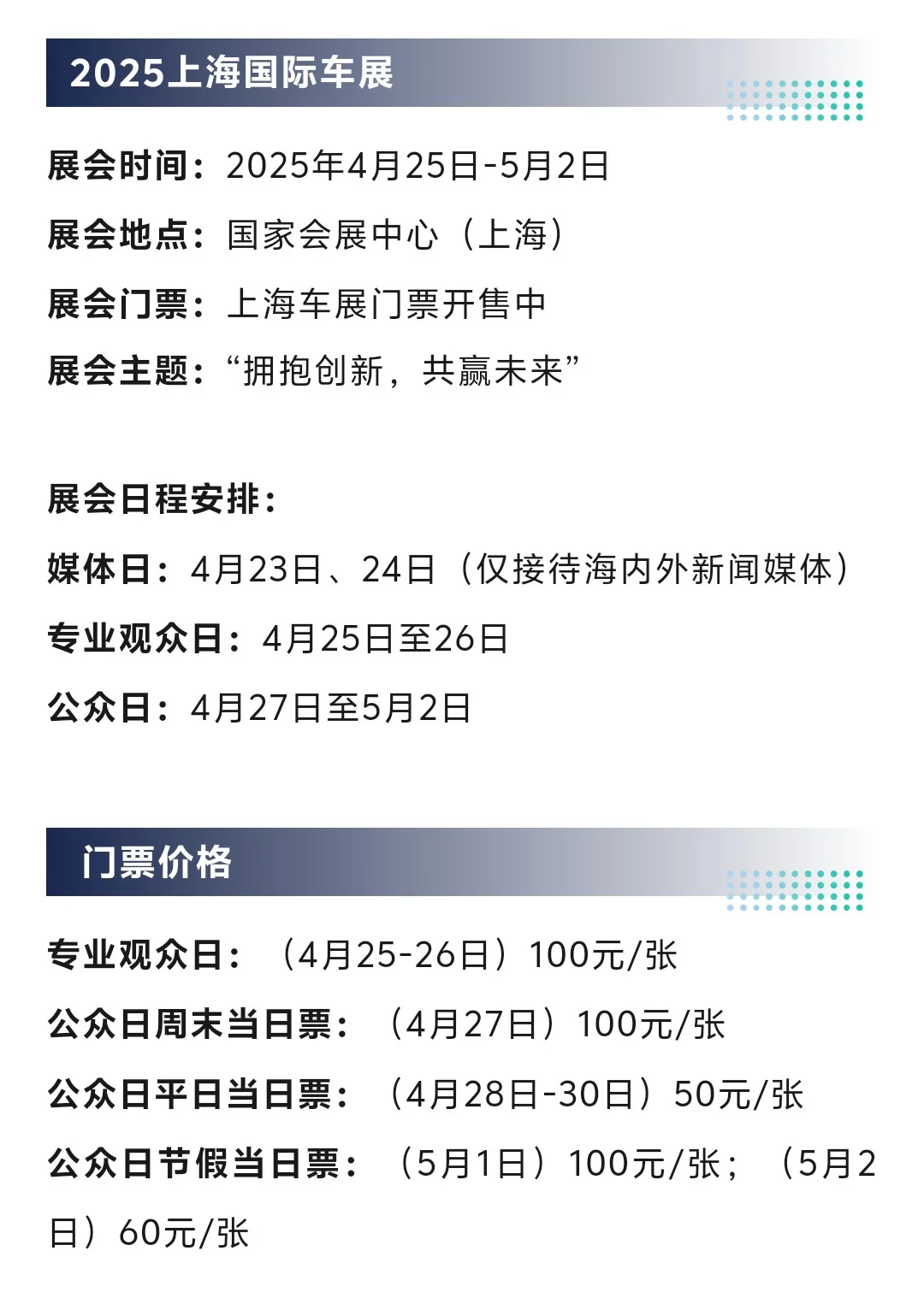 收藏！2025上海车展展位图来了！展前全分析