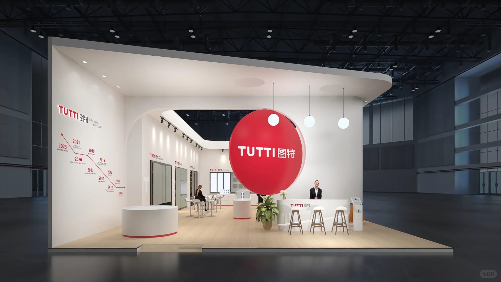 一眼万年的展台 家博会