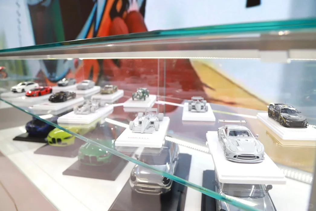 我们在中国国际模型博览会上展示的样品。