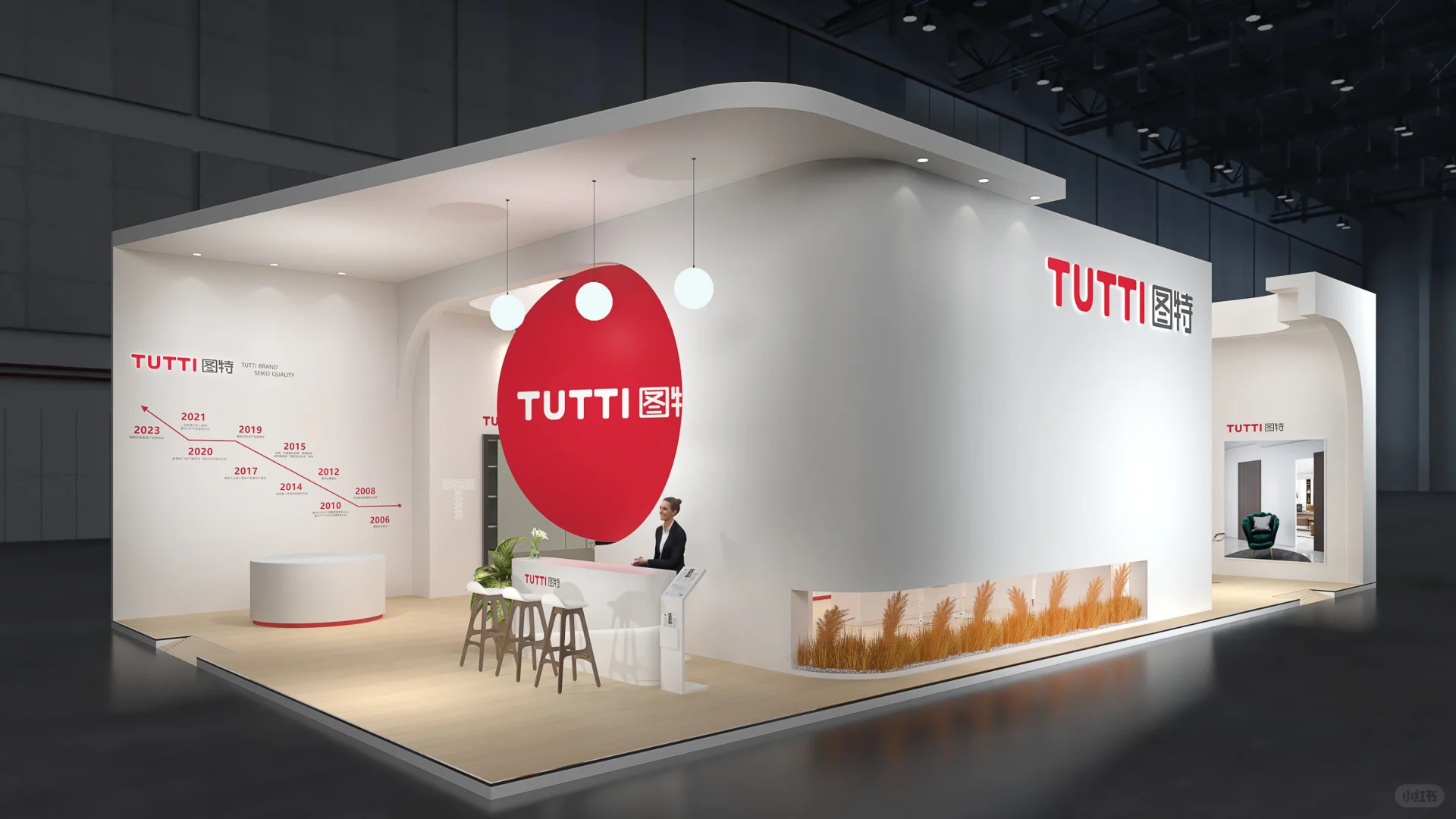 一眼万年的展台 家博会