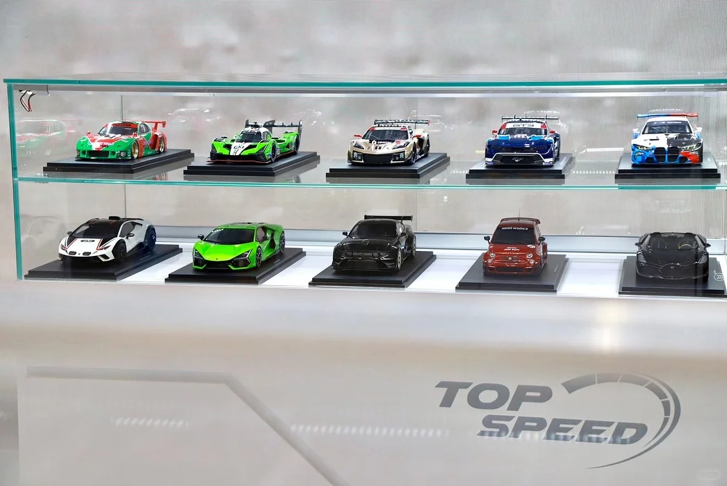 我们在中国国际模型博览会上展示的样品。