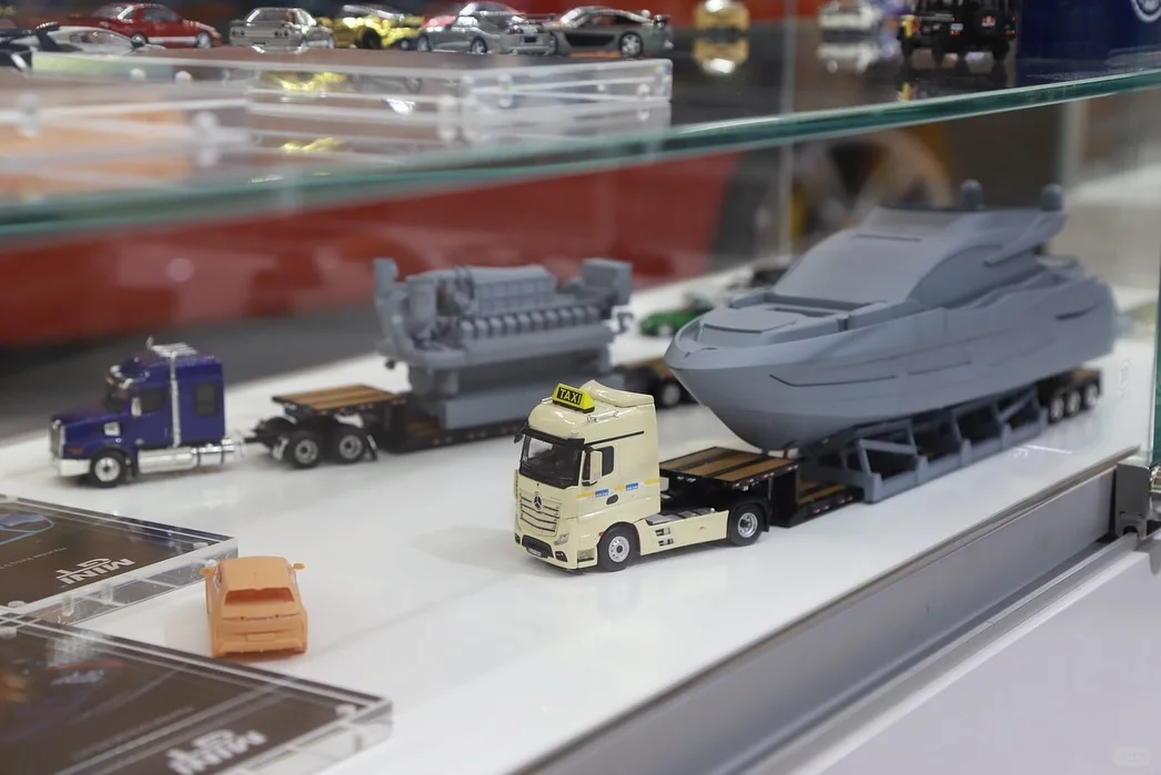 我们在中国国际模型博览会上展示的样品。