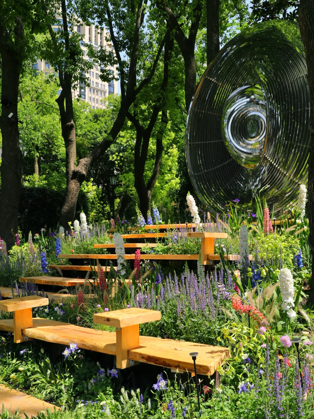 嗲呀‼️新天地不愧是上海花展主会场?附攻略