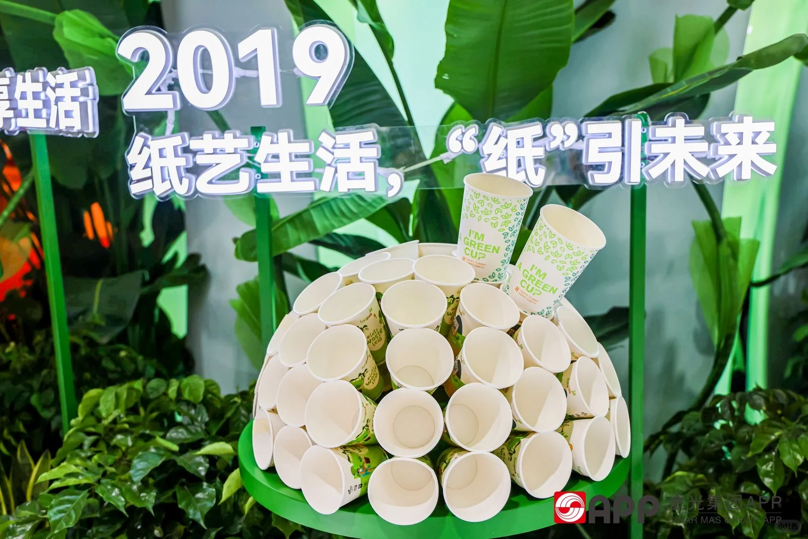 鲜花、草地、绿植！进博会的魅力！