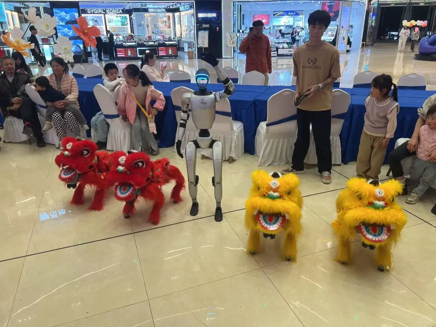 机器人商业会展