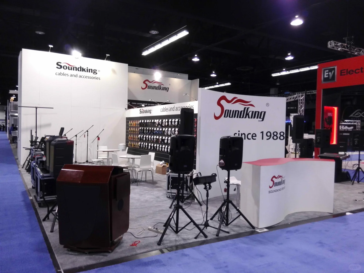 宽创国际助力音王在展会中大放异彩