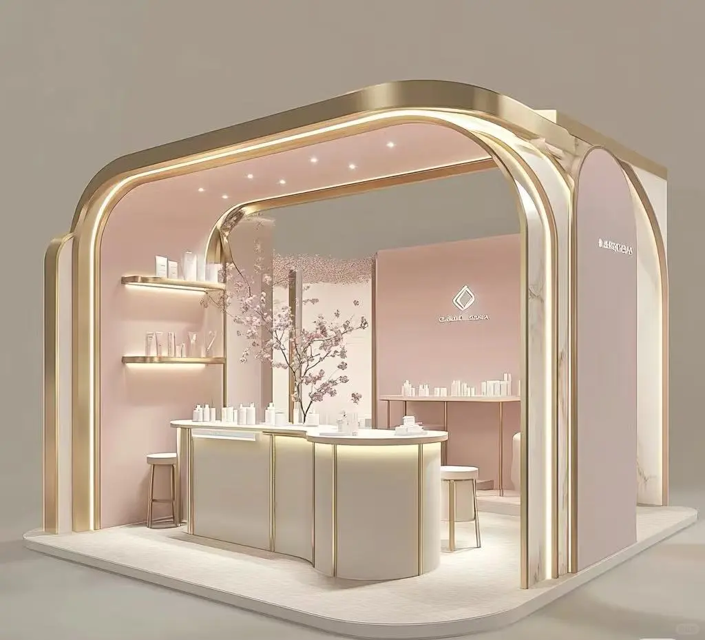 美博会精致美妆展台