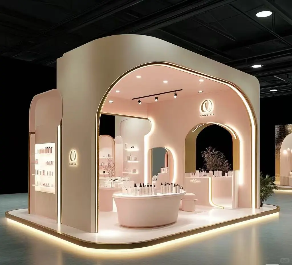 美博会精致美妆展台