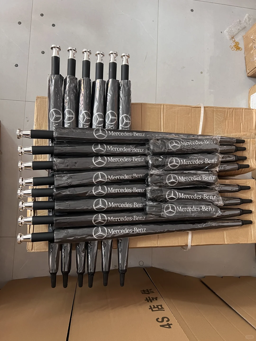 奔驰雨伞 展会剩余礼品 剩余不多 便宜处理