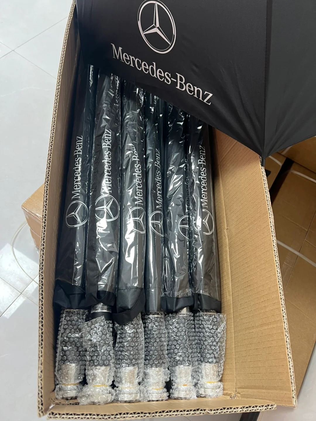 奔驰雨伞 展会剩余礼品 剩余不多 便宜处理