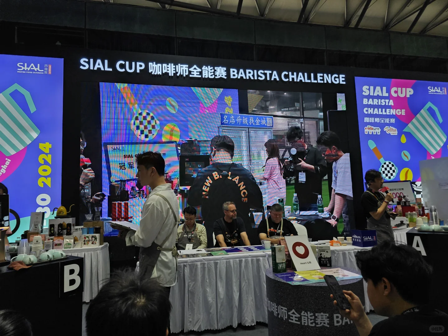 食品展真的太好吃了