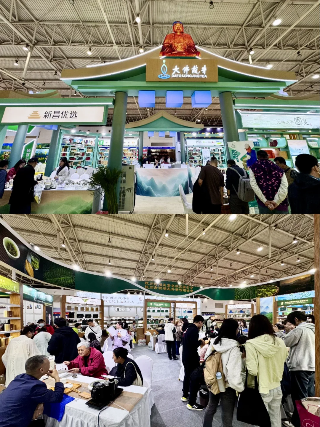 “茶小白”勇闯茶博会…问就是醉茶了??‍?