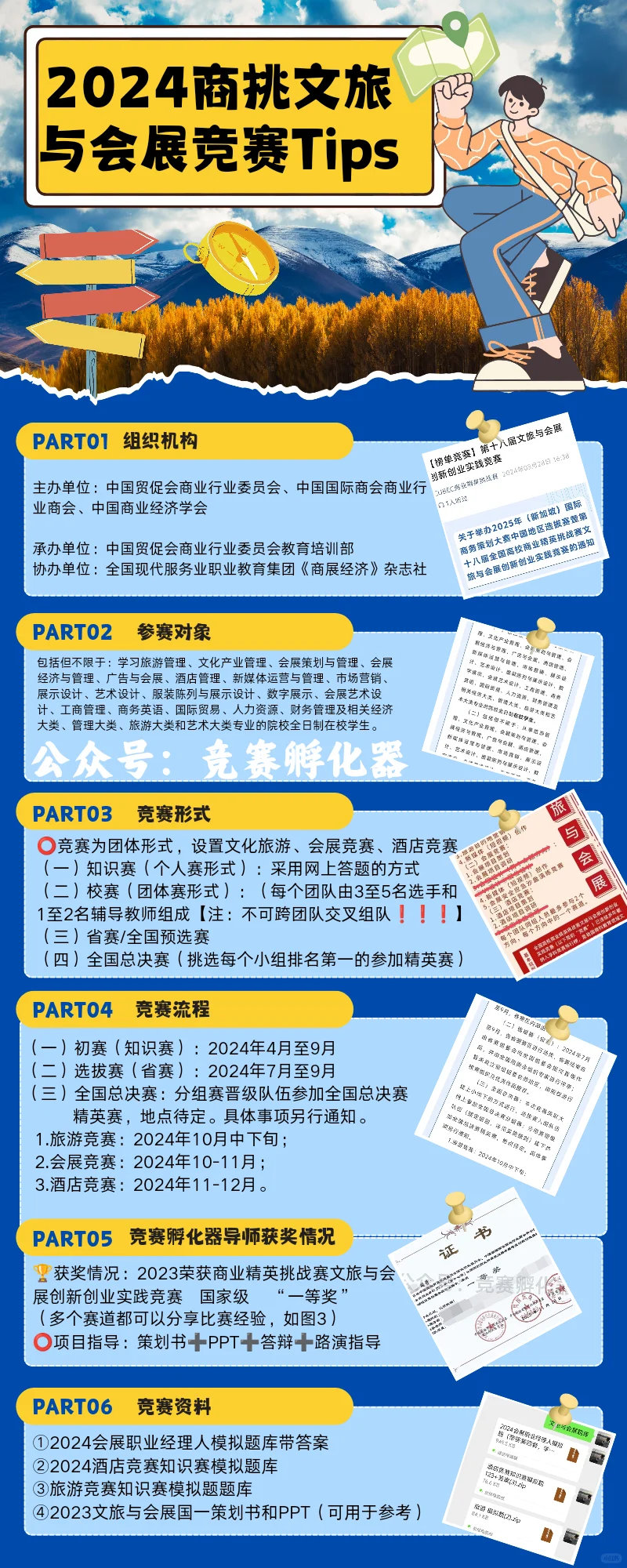 文旅与会展竞赛小tips！
