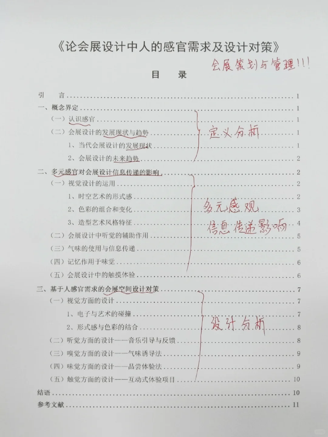 会展策划与管理专业（专科）论文‼️