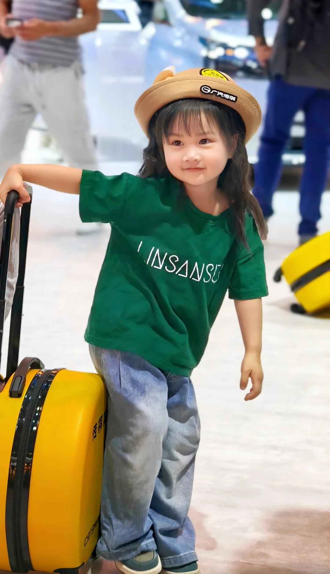 上海国家会展中心玩耍的一天