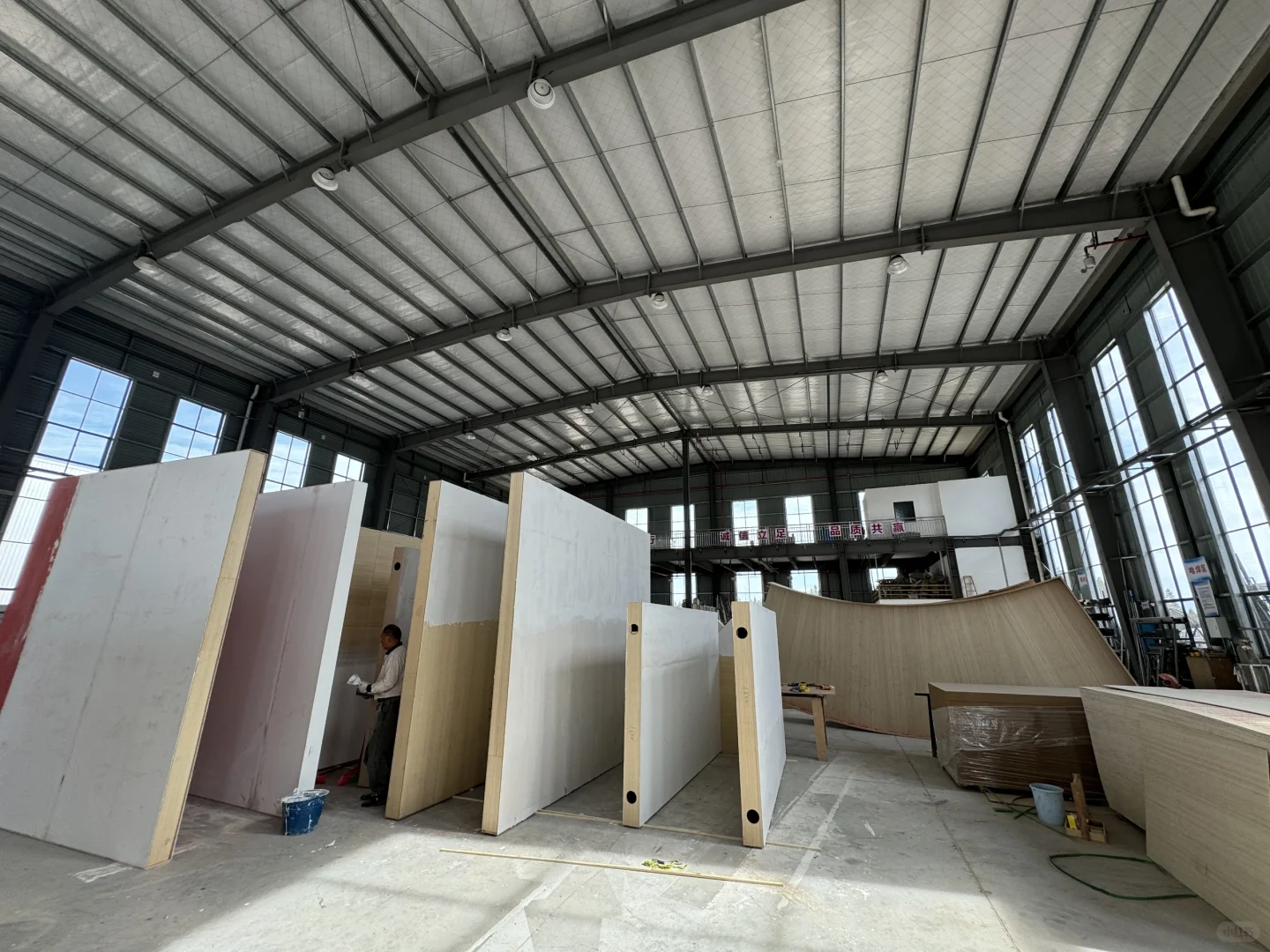 ?鲁班会展长沙展览搭建工厂实拍?