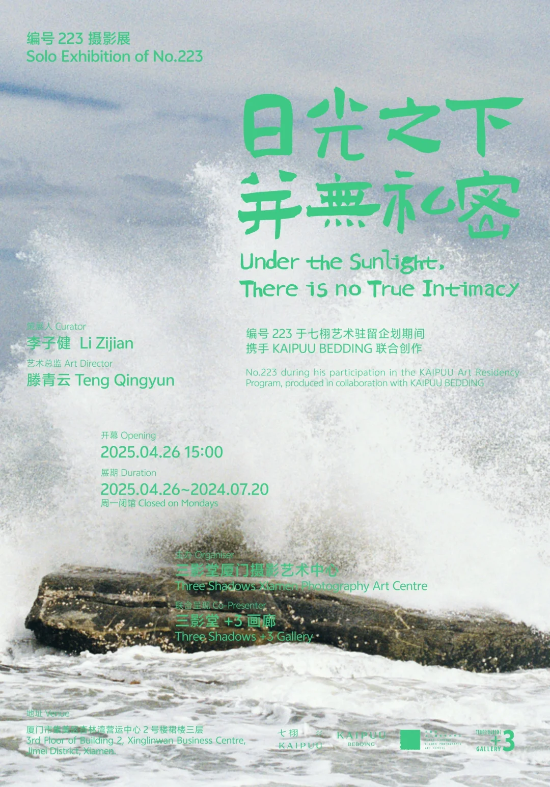 展览｜谁家摄影师的展览会做11张海报啊？