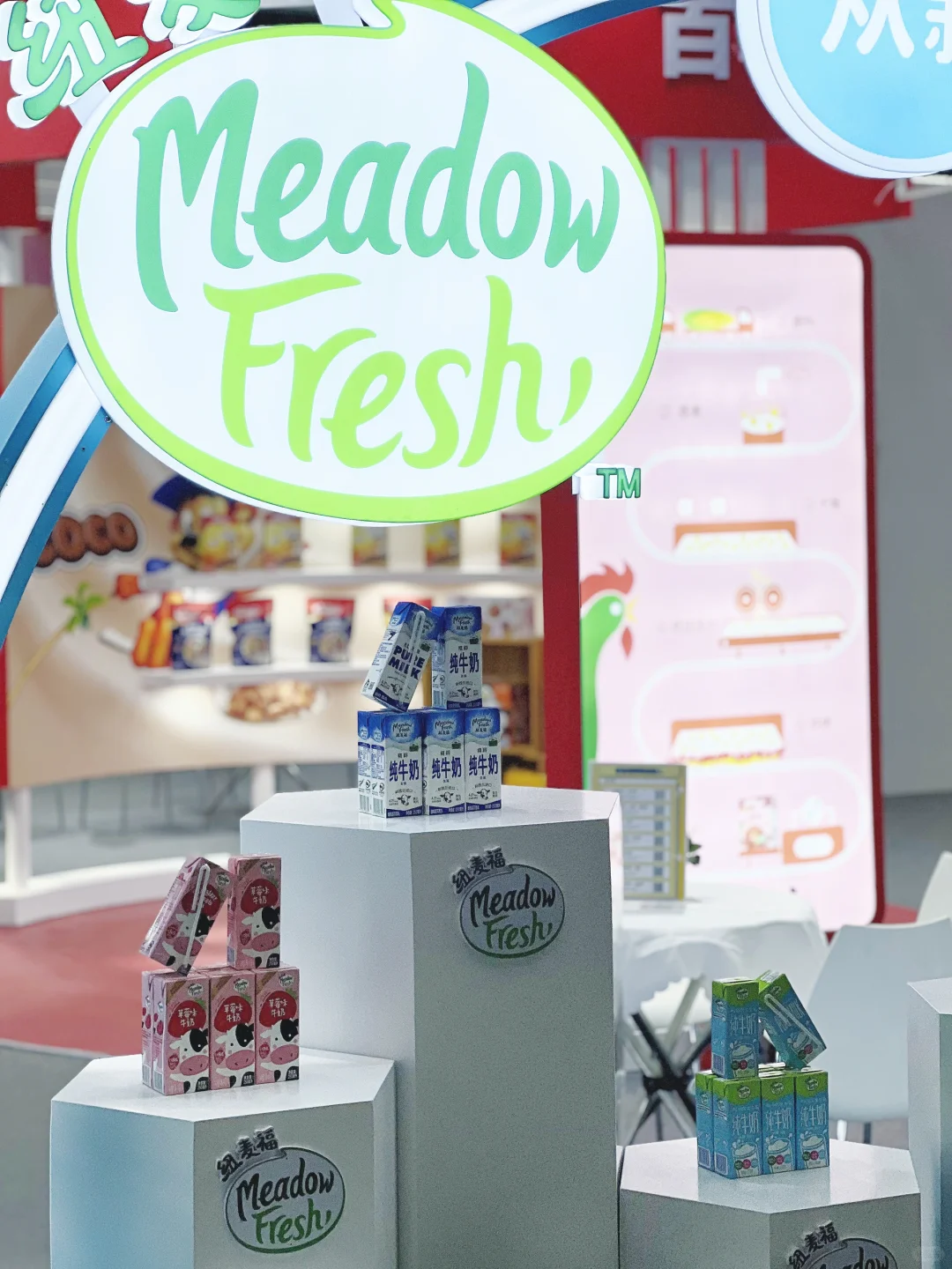 纽麦福带着牛奶来世界食品博览会啦?