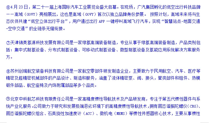 Here We Go! 航空航天4月24日猎头客户早报