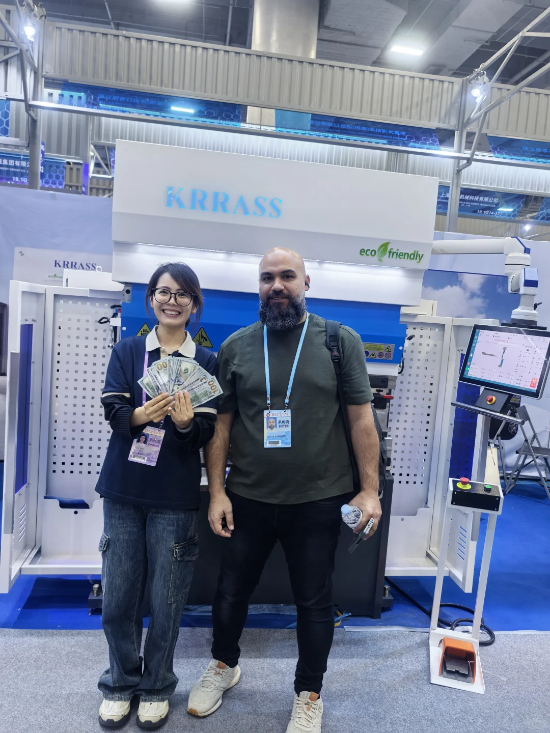 广交会现场开单21万美金，每天睡三个小时