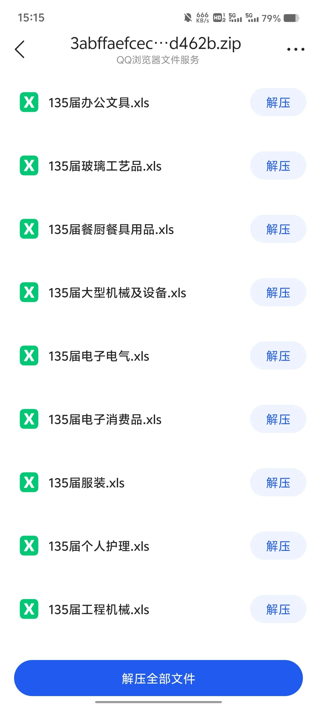 135届广交会参展名录