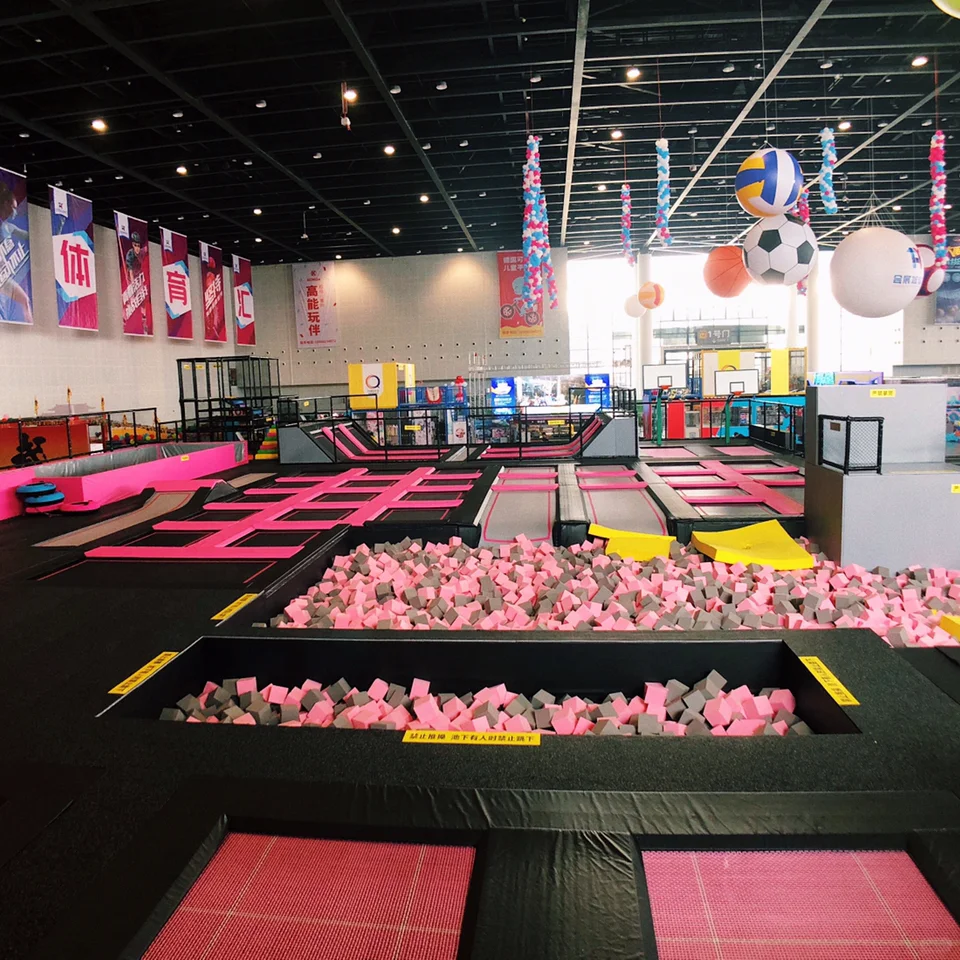 Hi jump跃动力蹦床公园（会展店）开业啦！