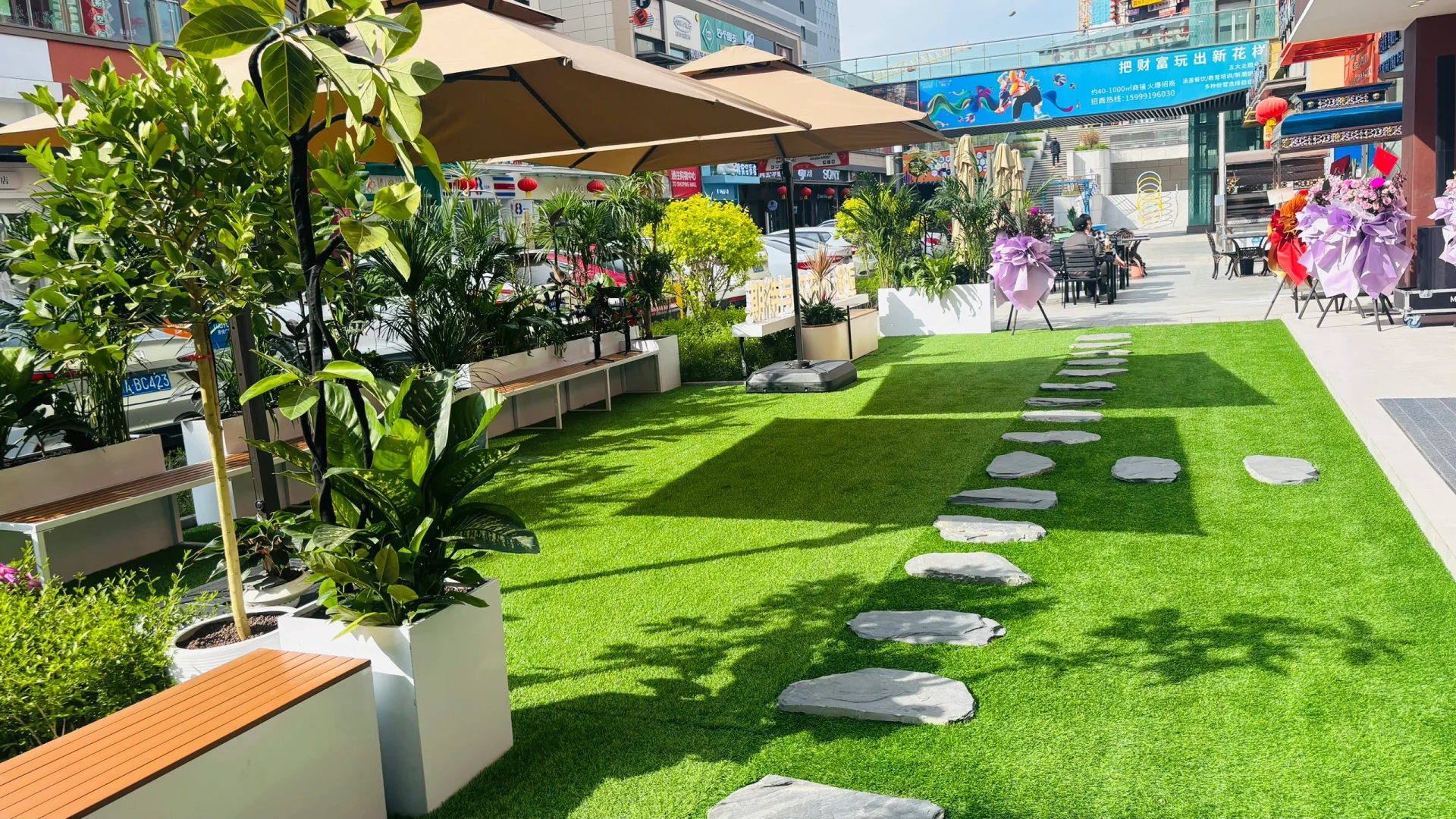 会展吾悦广场金街更新新面貌