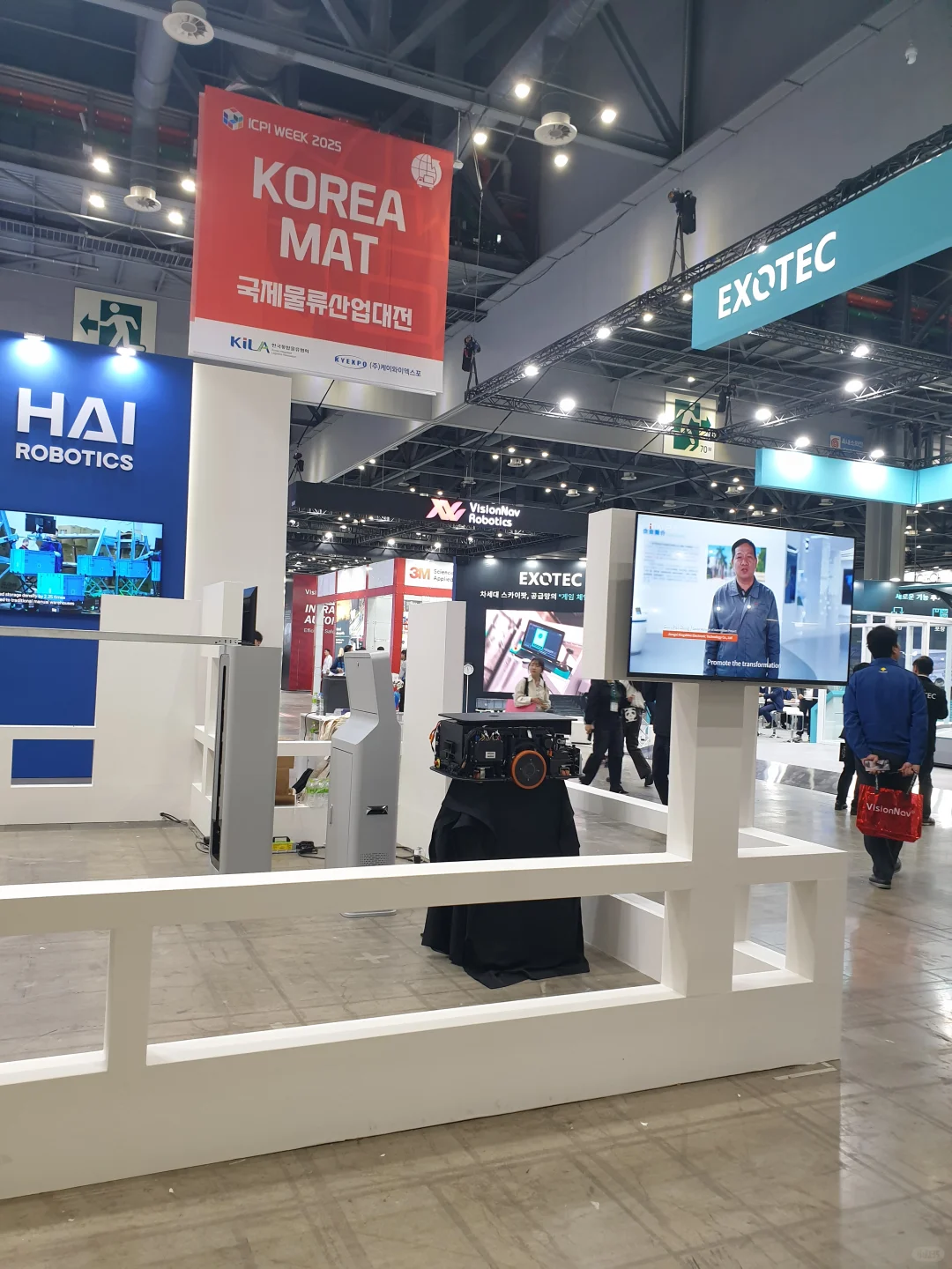 45岁翻译kintex展会第三天