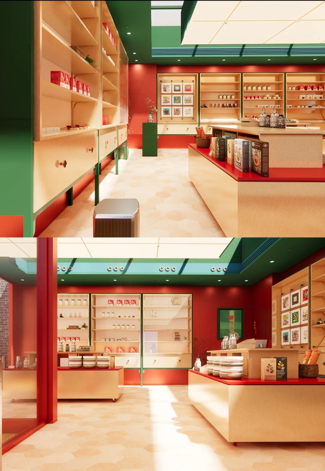 这一抹红,真美!???