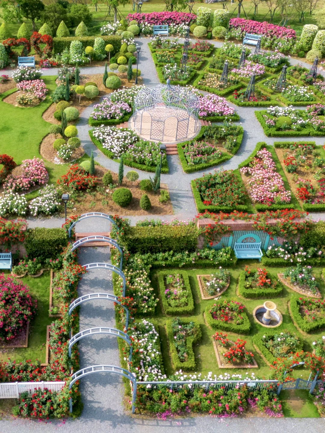 不是游戏CG，2025世界花园大会实景封神‼️