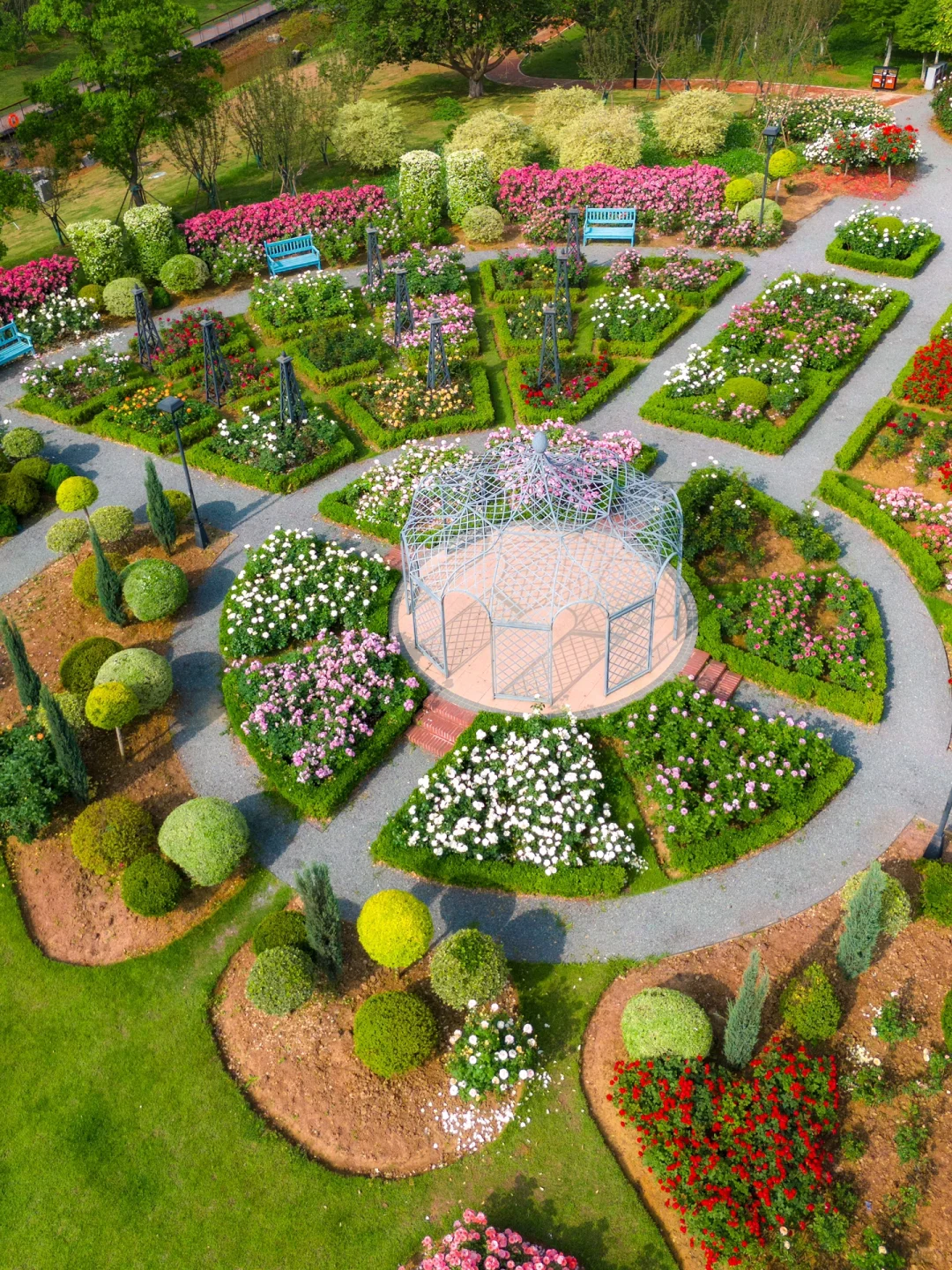 不是游戏CG，2025世界花园大会实景封神‼️