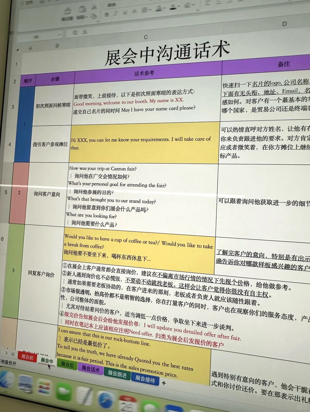辞退了一个外贸业务员，因为不想参加展会..