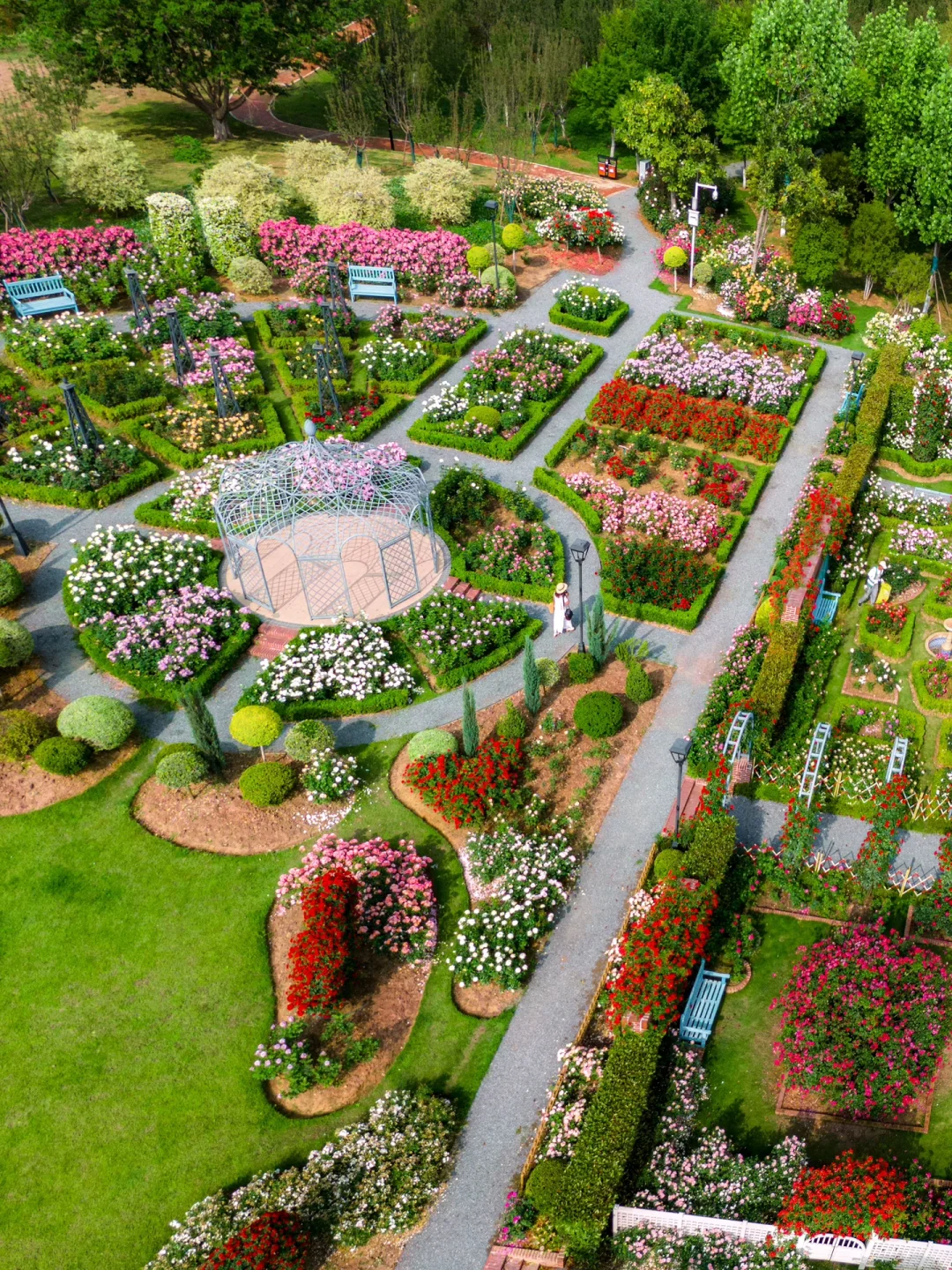 不是游戏CG，2025世界花园大会实景封神‼️