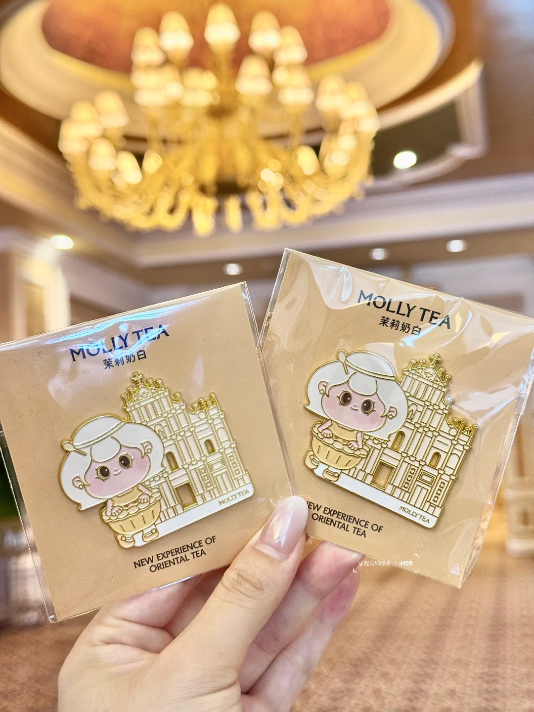 ?的澳门特产拿到了