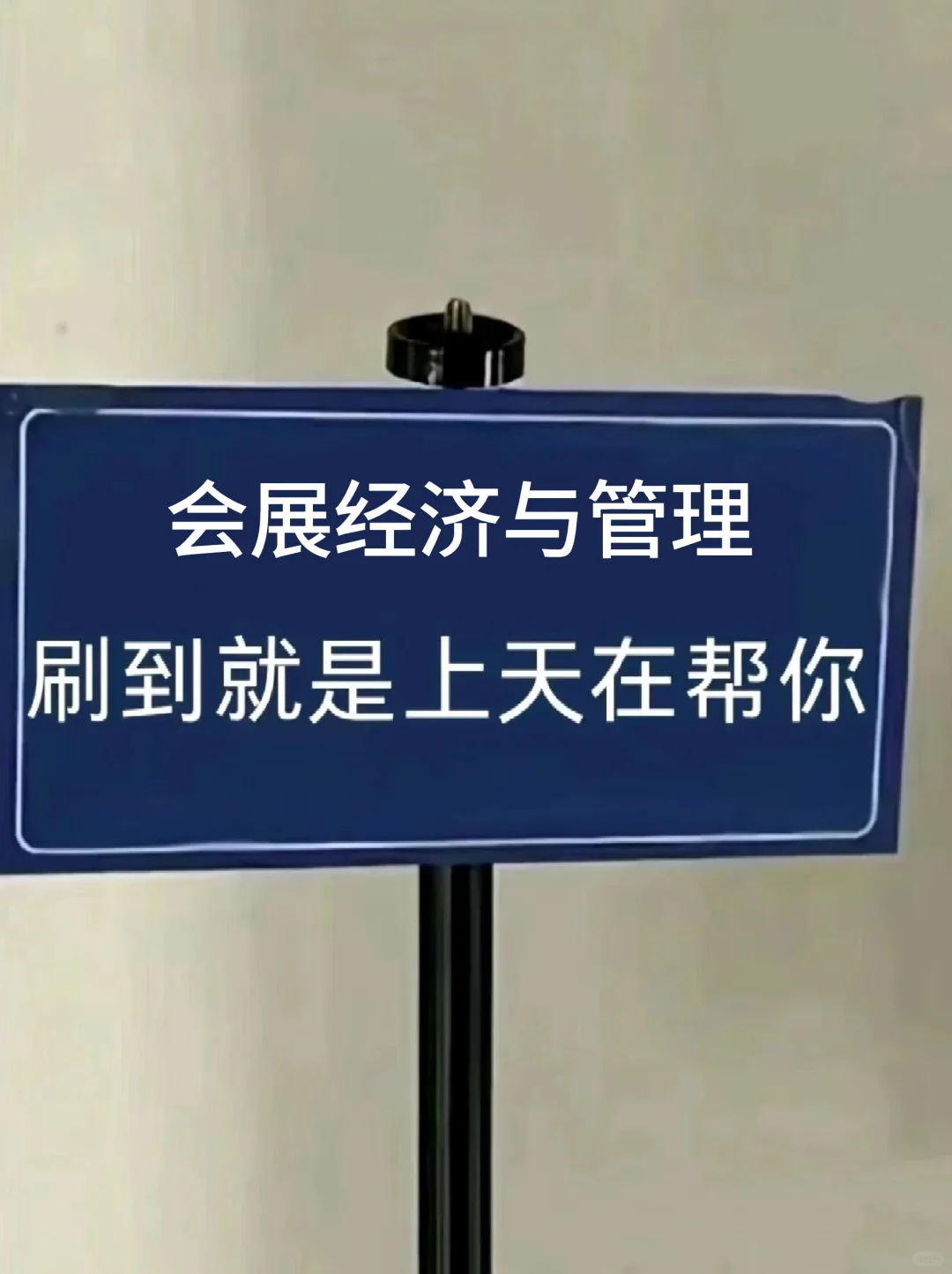 拜托?会展经济与管理专业一定要刷到啊