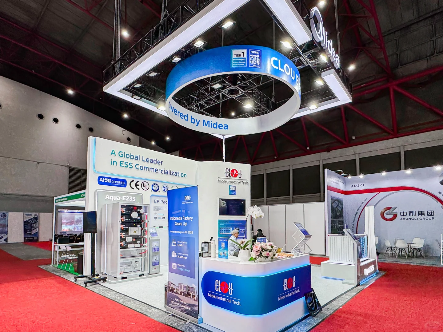 雅加达太阳能光伏展览会实拍图