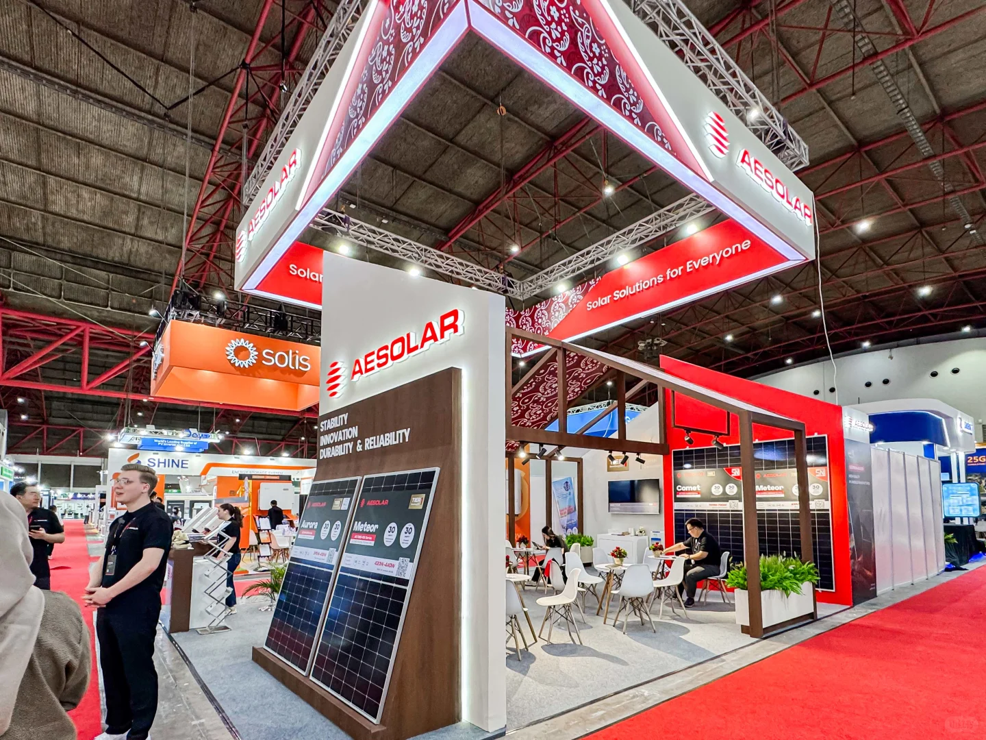 雅加达太阳能光伏展览会实拍图