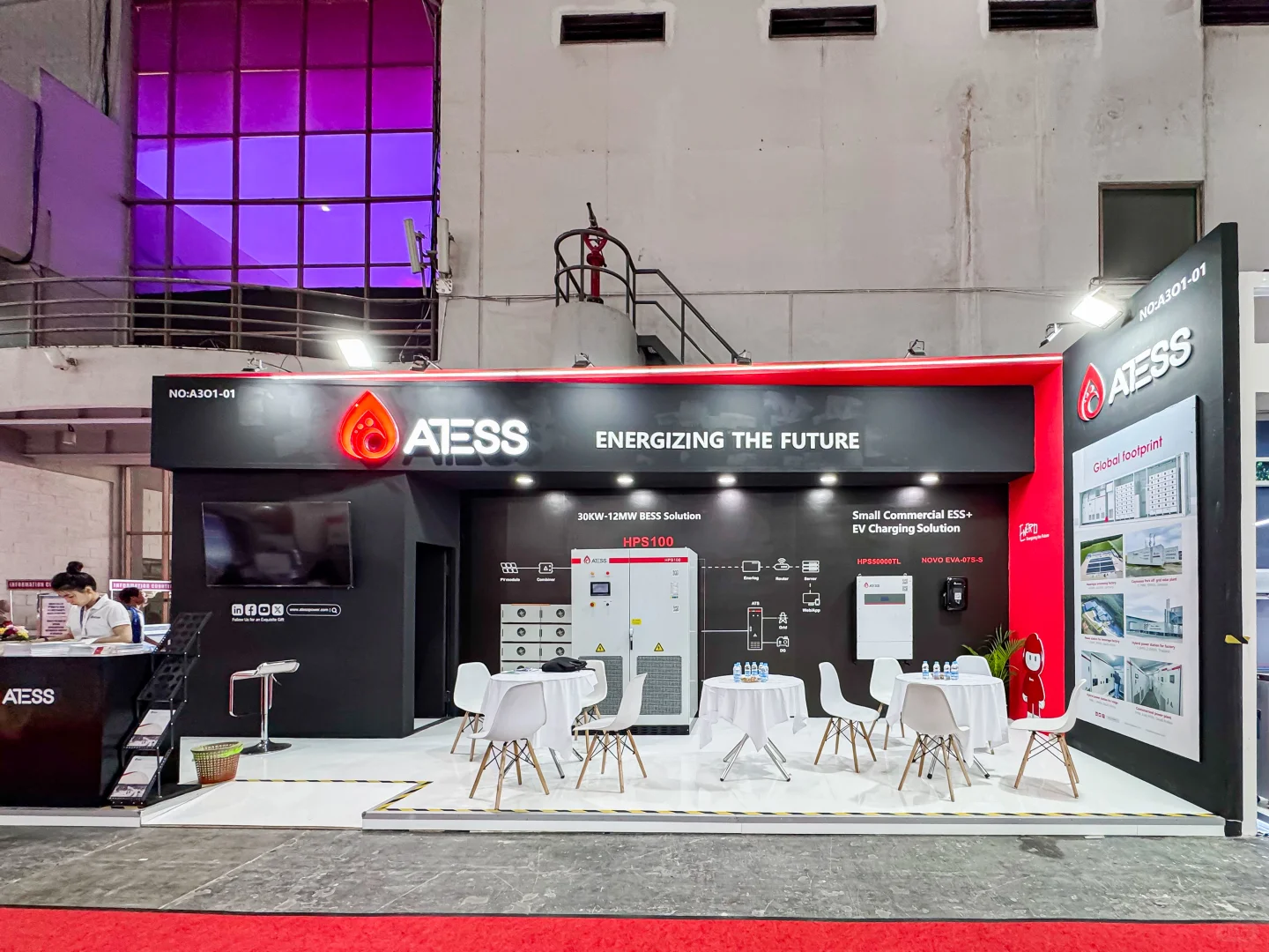 雅加达太阳能光伏展览会实拍图