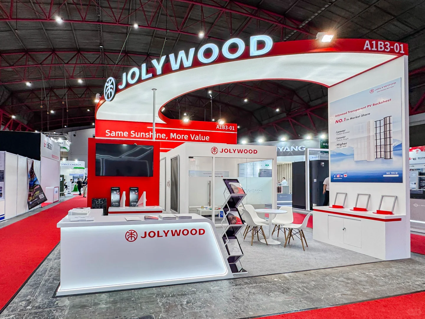 雅加达太阳能光伏展览会实拍图