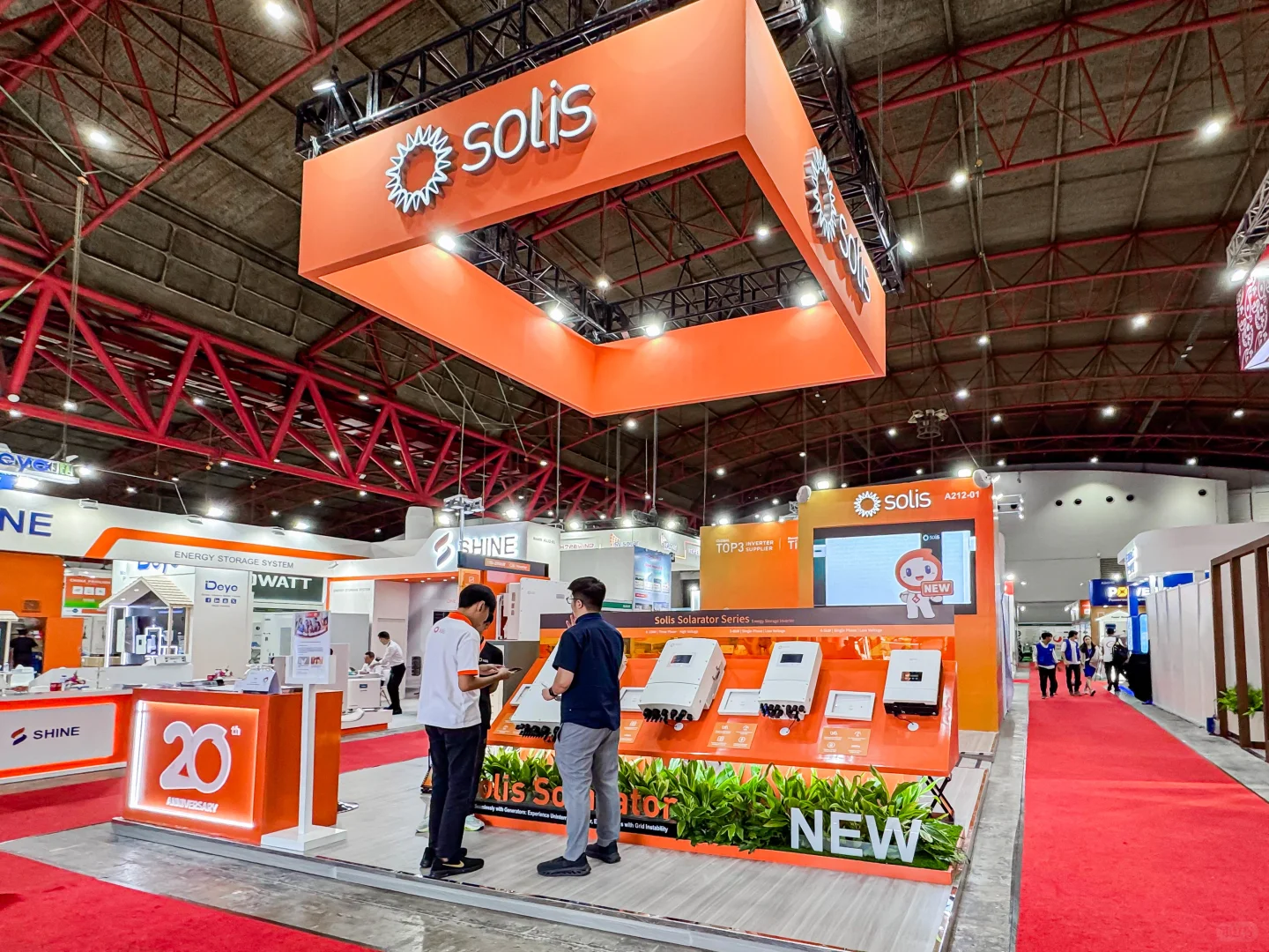 雅加达太阳能光伏展览会实拍图