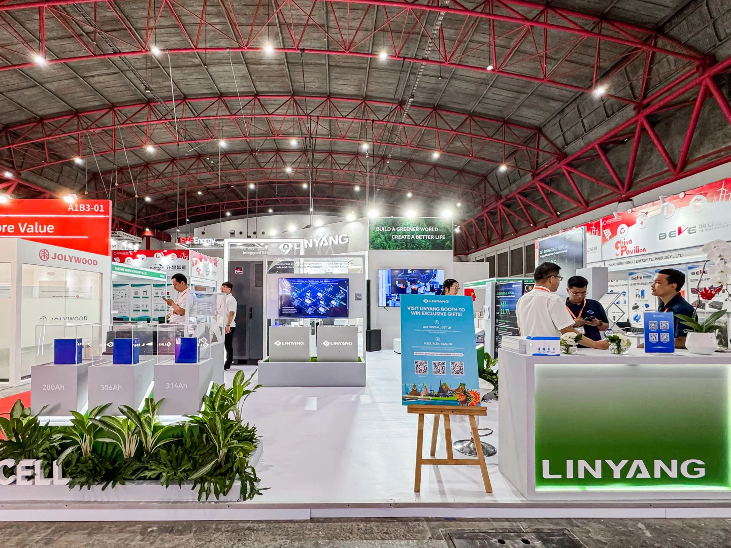 雅加达太阳能光伏展览会实拍图